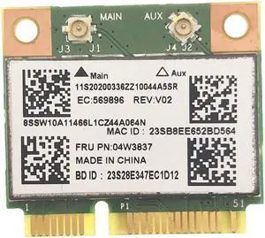 BroadCom BCM43142 BCM943142HM 04W3837 Mini PCI-E WIFI Fit for Bluetooth 4.0 Card for Lenovo E330 E431 E531 E430C E530C S431 S531