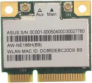 AzureWave AW-NE186H AW-NE195H AR9485 AR5B125 Half Mini Pci-e 150Mbps Wireless Wlan Wifi Card
