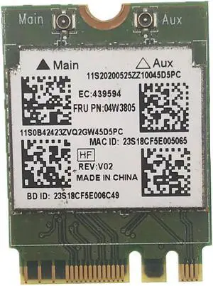 WIRCARD RTL8192EEBT WIFI Card M.2 BT4.0 FRU 04W3805 04W3804 for thinkpad X240 X240s T540 T540P T440 T440s T440P