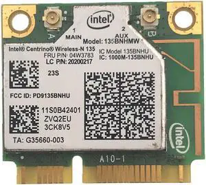 For G400 G400S G500 G500S Intel Centrino Wireless-N 135 135BNHMW N135 WiFi Card Fit for Bluetooth 4.0 04W3783