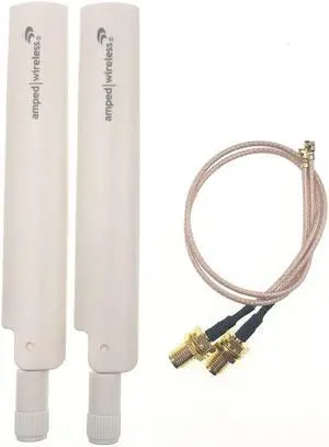 4PCS/lot 2.4Ghz/5Ghz  5dBi WiFi  Dual Band Antenna wireless Antennas+ 20cm PCI U.FL IPX to RP SMA Male Pigtail Cable for router
