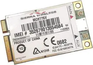 Sierra MC8775V 2G 3G HSPA GSM GPRS EDGE WiFi WWAN Wireless WLAN Mini PCIe Card