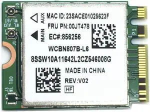 For BCM94356Z Wireless-AC NGFF FRU:00JT478 Wifi 802.11ac 867Mbps Support Bluetooth 4.1 Wlan Network Card For B50-70 N50-70