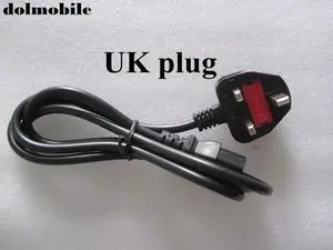 dolmobile 3 Pin AC UK Plug Charger Power Cord Adapter Cable 3-Prong Cord 1.5M AC Power Supply Cable
