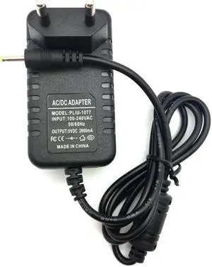 2pcs 5V 2A 2.5mm Charger Power Adapter for  Cube U25GT U9GT3 Kids Tablet Nabi 2 II NABI2-NV7A NABI2-NVA Yuandao N70 N80RK W30HD