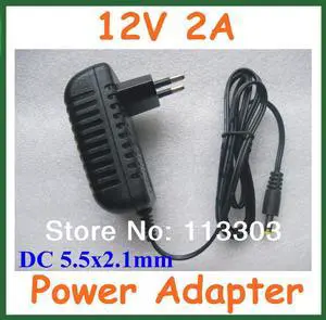 4pcs AC 100-240V to DC 12V 2A 2000mA LED Power Supply Adapter EU US Plug Charger for LED Strip Light