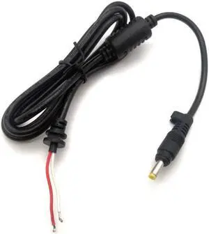 10pcs Universal 4.0x1.7mm 4.0*1.7mm DC Power Adapter Supply Cable for Tablet Laptop Wall Charger DC Cord with Magnetic Ring