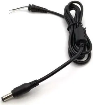 100pcs DC 5.5x2.5mm / 5.5*2.5mm Power Cable for Lenovo Toshiba Acer Laptop Power Adapter Supply Charger DC Jack Cord Cable DHL