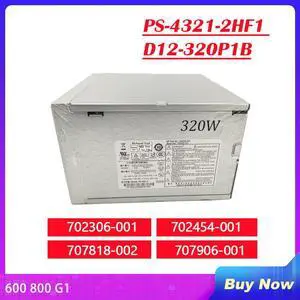 Power Supply For HP 600 800 G1 320W PS-4321-2HF1 D12-320P1B 702306-001 702454-001 707818-002 707906-001 Fully Tested