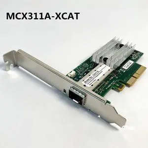 Mellanox MCX311A-XCAT CX311A ConnectX-3 EN 10G Ethernet 10GbE SFP+ PCIe NIC Adapter Network Adapter High Profile