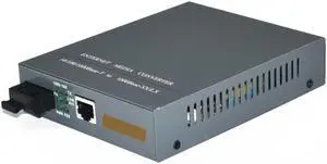 HTB-GS-03-20KM Optical Media Converter 10/100/1000Mbps 20KM RJ45 Multi-Mode Duplex Fiber SC port Converter Internal Power Supply