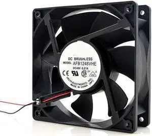 AFB1248VHE 12038 12cm 48V 0.27A 3-wire double ball server fan