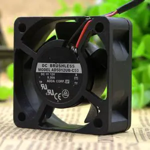 AD5012UB-C50 12V 0.30A 5cm 5020 mute 2 wire cooling fan AD5012UB-C50 12V 0.30A 5cm 5020 mute 2 wire cooling fan