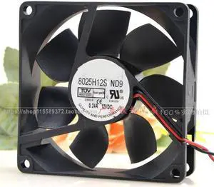 8025H12S ND9 8cm 8025 12V 0.24A double ball fan pwm 8025H12S ND9 8cm 8025 12V 0.24A double ball fan pwm