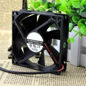 9025 double ball big wind calorie cooling fan 12V 0.28A PL92B12H 2 line