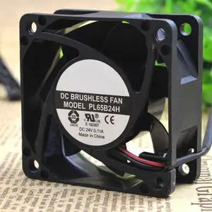 PL65B24H 6025 24V 0.13A 2 wire waterproof inverter fan