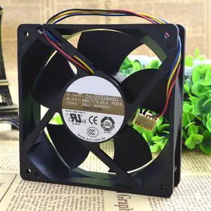 DA12032B48U 12 cm 12032 48V 0.35A 4 line double ball cooling fan