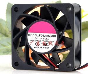 FD128025DH 8cm 12V 0.25A silent chassis cooling fan