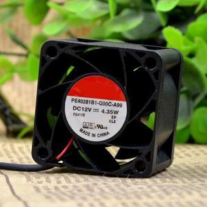 PE40281B1-Q00C-A99 4028 12V 4.35W 4CM server violence fan