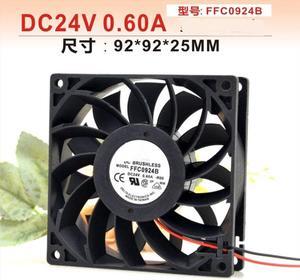 FFC0924B 9025 24V 0.60A 9CM violent temperature control inverter cooling fan