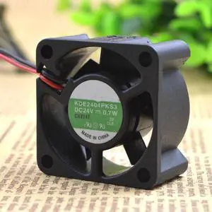 KDE2404PKS3 4020 4CM DC 24V 0.7W 2-wire cooling fan
