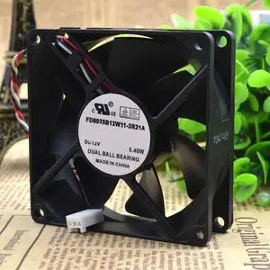 FD8025B12W11-3R21A 8025 8% 8cm 12V 5.4W server fan