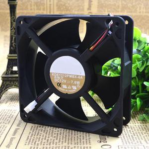 KDE1212PMBX-6A 12038 12V 7.6W 3-wirexial chassis cooling fan