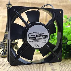 XD12025A2HS 12cm 220V 12025 2 Line AC aluminum box cooling fan