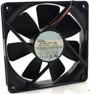 4710NL-05W-B59 24V 0.31A 12025 12CM inverter double ball fan