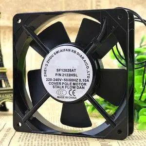 The SF12025AT 2122HSL 12cm 12025 220V 2 wire heat dissipation fan