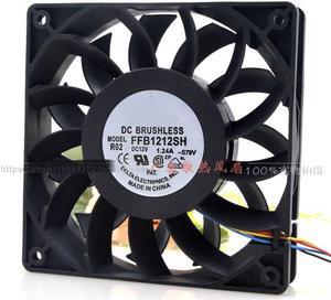 FFB1212SH 12025 12V 1.24A 12CM violent high speed high wind volume fan