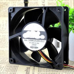 109R1212H1011 12 cm 12038 12V 0.52A 3 wire cooling fan