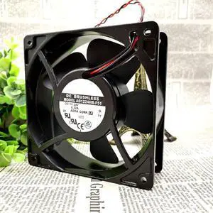 AD1224HB-F51 12038 12CM 24V 0.32A ball 2-wire fan