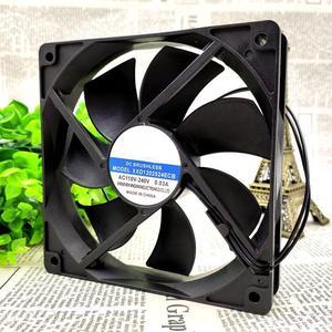 XXD1202524ECB 12025 110V-240V 12CM 2 wire cooling fan