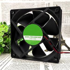 The FSD1232M1202S DC12V 0.50A 12032 12CM 2 wire heat dissipation fan
