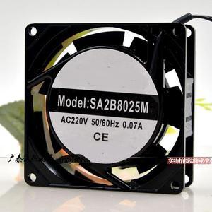 SA2B8025M 50/60Hz 220V 8CM 0.07A 8025 copper wire axial fan fan