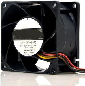 XF-49570 7038 7CM DC12V 2.8A 4-wire violent high wind fan