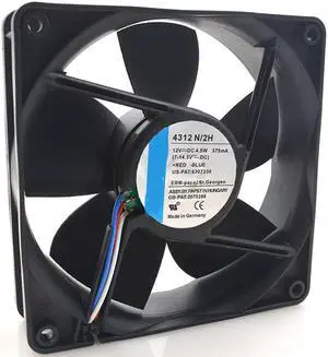 TYP 4312 N/2H 12V 4.5W 12CM 12032 three-line chassis cooling fan