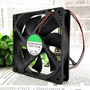 EEC02B1-00U-F99 DC 24V 5W 2 Line quiet cooling fan