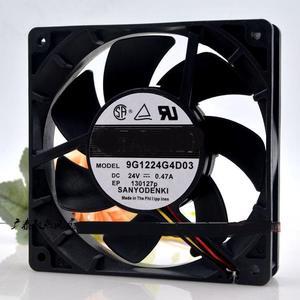 9G1224G4D03 12025 12CM 24V 0.47A cooling fan