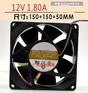DA15050B12H 12V 1.80A 15050 15CM PWM double ball high air volume cooling fan
