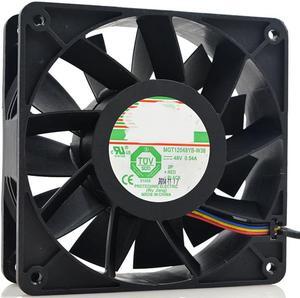 MGT12048YB-W38 48V 0.54A 12CM 12038 4-wire PWM speed regulation cooling fan