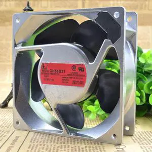 The CN55B31 100V 15W 0.23/0.19A 12cm 12038 AC double roller fan