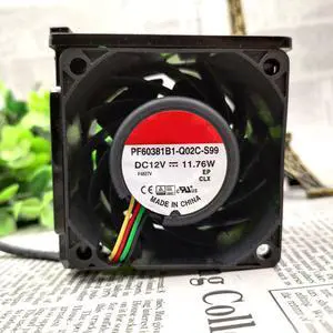 PF60381B1-Q02C-S99 6038 12V 11.76W 6cm boost cooling fan