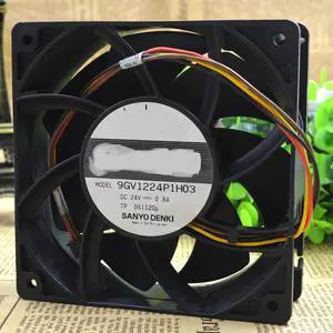 9GV1224P1H03 12CM 12038 24V 0.8A 4 wire big wind quantity frequency conversion fan