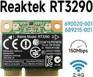 RALINK Reaktek RT3290RT 3290 HALF-MINI WIRELESS N CARD MINI CARD for SPS 690020-001 689215-001 PCI-E WIFI 300Mbps RT3290