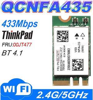 FOR Lenovo QCNFA435 E470E475E570E575AC5G dual-band wireless network card 00JT477 WIFI 433M Bluetooth 4.1 dual-band 2.4G / 5G