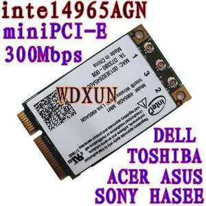 For Intel 4965 4965AGN Wireless N PCI-E Card for  D420 D430 D520 D530 D620 1520 1530 E1705 1730 E1505 D630