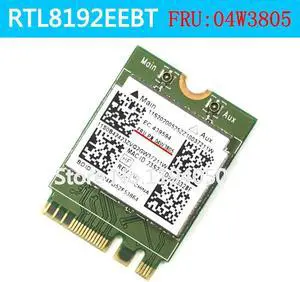 RTL8192EEBT FRU 04W3804 04W3805 Think pad T440P T440s L440 L540 T540P W540 X240 X1   Wireless N + BT4.0 WIFI Card  NGFF M.2