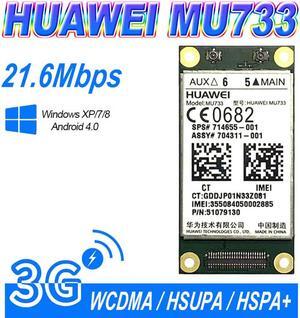 Hua wei MU733 B2B 3G wireless module WWAN penta-band UMTS / HSPA + quad-band GSM / GPRS / EDGE laptop  696218-001